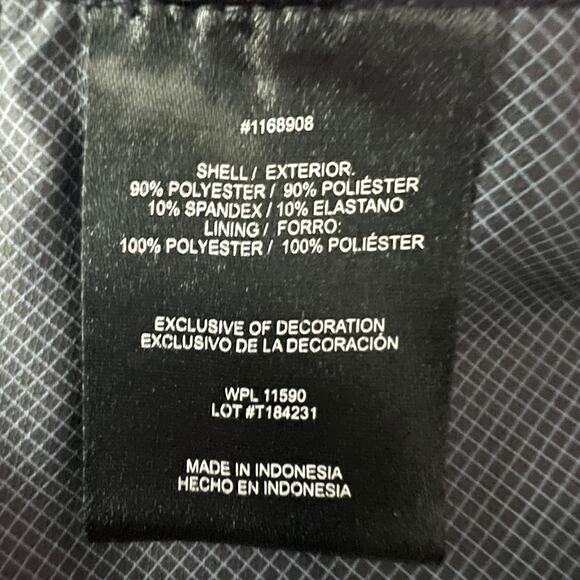 32 Degrees Cool Men's Activewear Charcoal Full Zip Hooded Jacket Size M/L - Picture 8 of 11